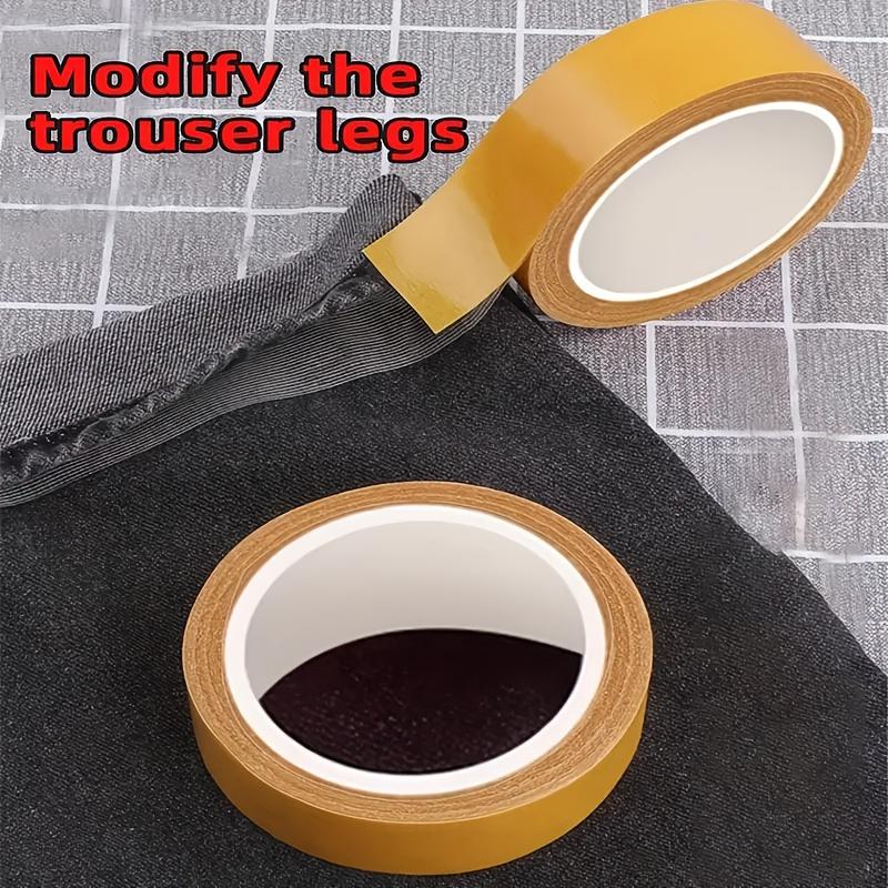 Cloth with Double-sided Adhesive, Specifically Designed for Clothing Seamless Tape Used for Fixing Leg and Collar, Self-adhesive