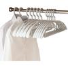 Seamless Non-Slip Clothes Hanger with Anti-Shoulder Bump Protection for Home and Wardrobe Use
