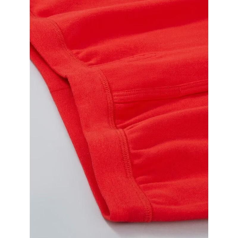 THREEGUN Women's Jiqing Duorong Cotton Fleece-Lined Thermal Set