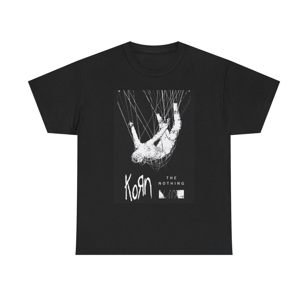 Korn Graphic T Shirt Vintage Retro 90s Rock Poster Unisex Heavy Cotton Tee Unisex T-Shirt