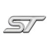djsh6 3D Metal ST Letters Car Steering Wheel Emblem Badge Sticker for Ford ST Fiesta Focus Edition KUGA Mondeo Focus X 2 3