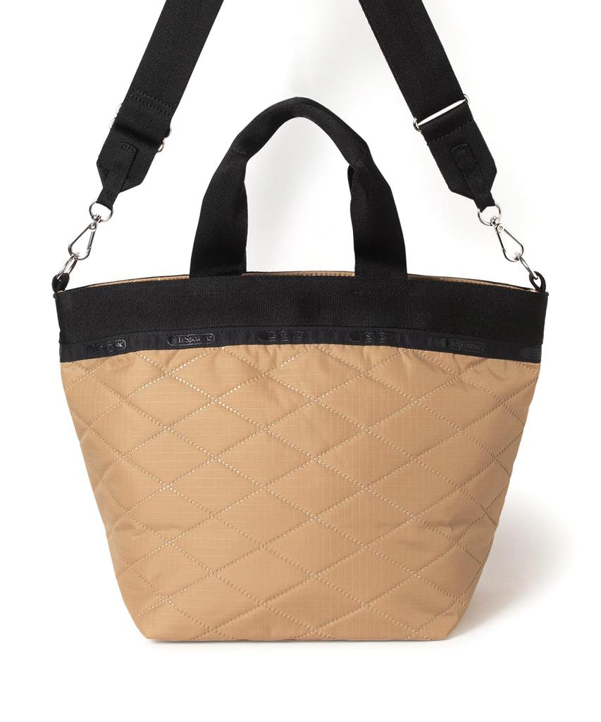 BUCKET Cross Deboss TOTE/1116/Tannin