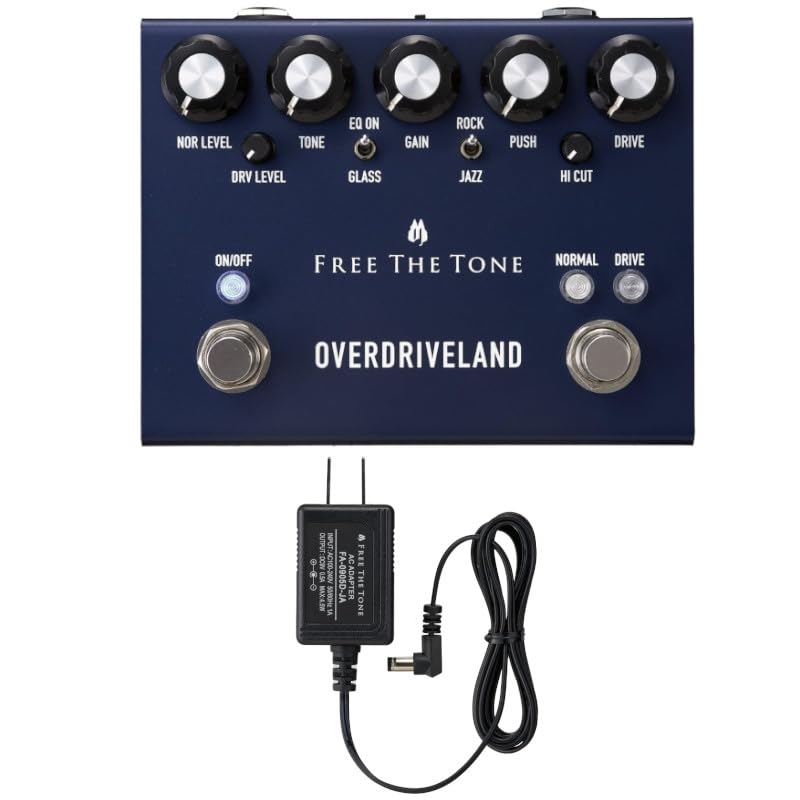 

Free The Tone AC adapter set OVERDRIVELAND/ODL-1 [Overdrive] + FA-0905D-JA (DC9V)