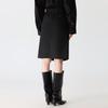 JNBY Casual Wool Blend Midi Skirt