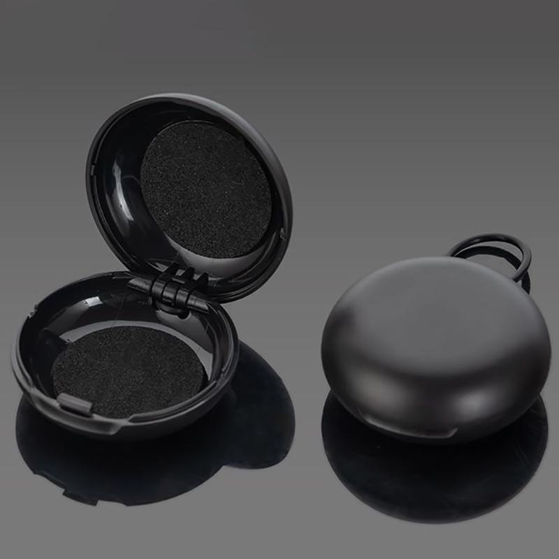 Runde Schallschutzkapselbox Mini Tragbare Kunststoff-Ohrstöpsel-Aufbewahrungsbox Schlaf-Ohrstöpsel Bastel-Schmuck Ohrring-Organizer
