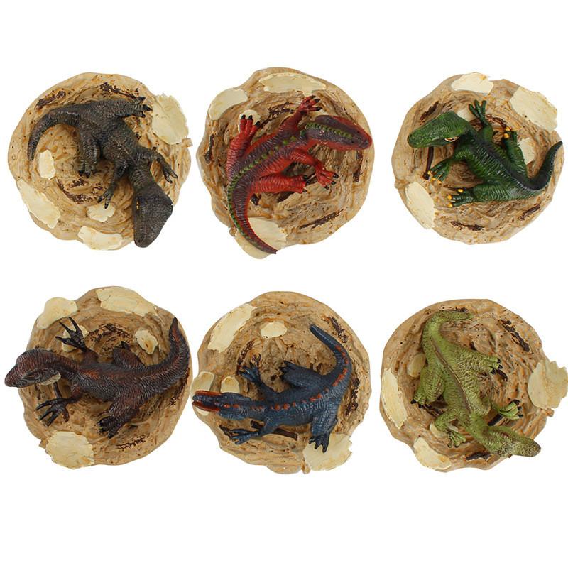 Dinosaur Toy Model Set With Plastic Material For Kids And Collectors