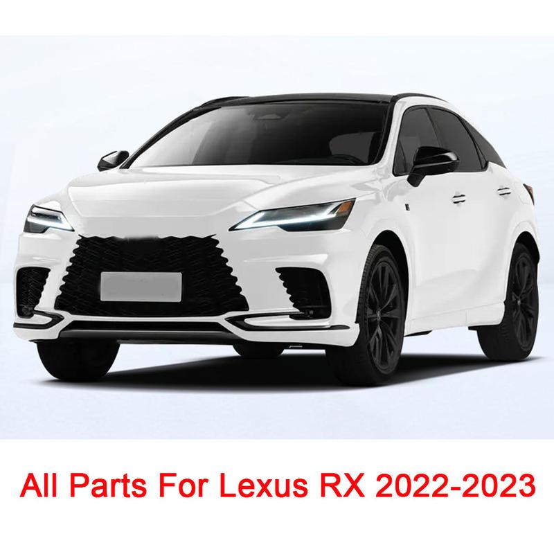 Stainless Steel Rear Door Panel Horn Speaker Cover For Lexus RX 350 350h 450h+ 500h   2024 Trim 2Pcs Round Accessories