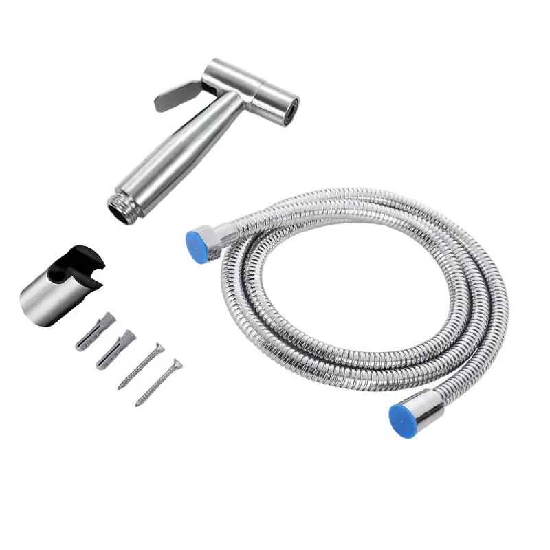 

Handheld Sprayers Stainless Steel Hoses Washbasin Water Pipe Bathroom Toilet Angle Valve Elastic Shower Pipe Nozzle Accessories
