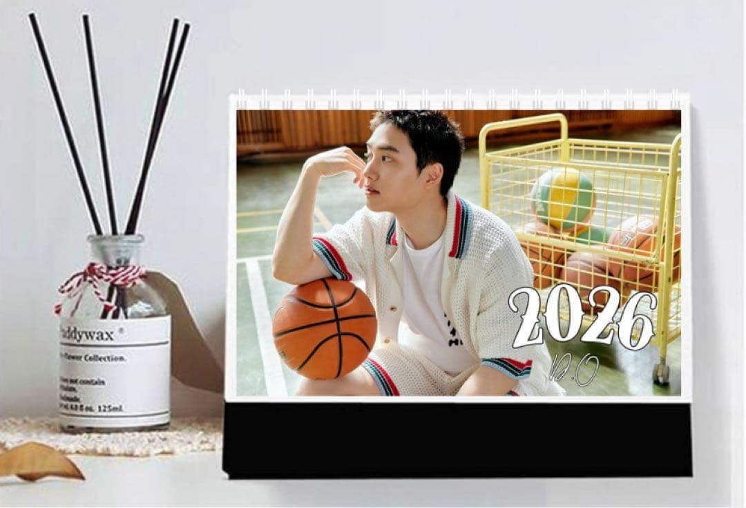 [ИСПОЛЬЗОВАН] EXO DO. Настольный календарь DO Kyungsoo 2026 Корейские товары