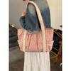 Girls' Style Tote Bag - Large Capacity Single Shoulder Bag for Daily Commuting and Carrying Around