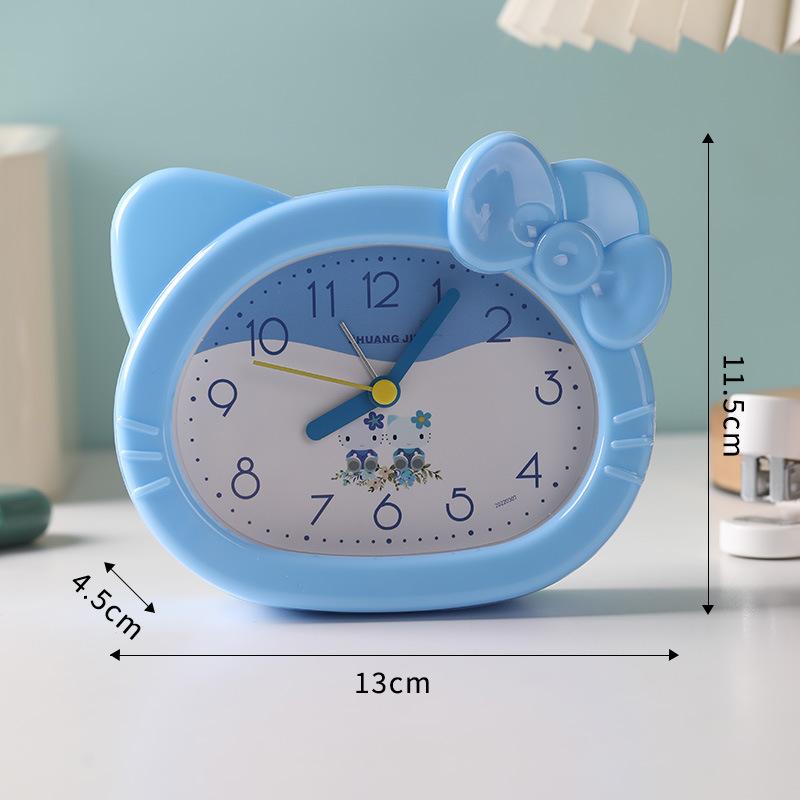 Scan the second alarm clock timer student using desk cartoon clock bedroom living room internet celebrity creative cute clock