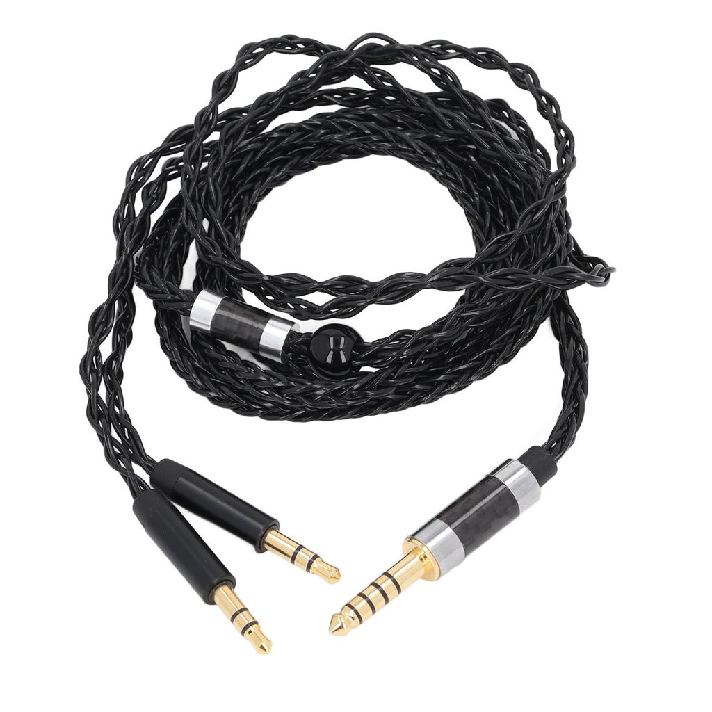 4.4mm Silver Plated Headphone Cable Replacement for AH D600 AH D7200 AH D7100 AH D9200 AH D5200 3.9ft