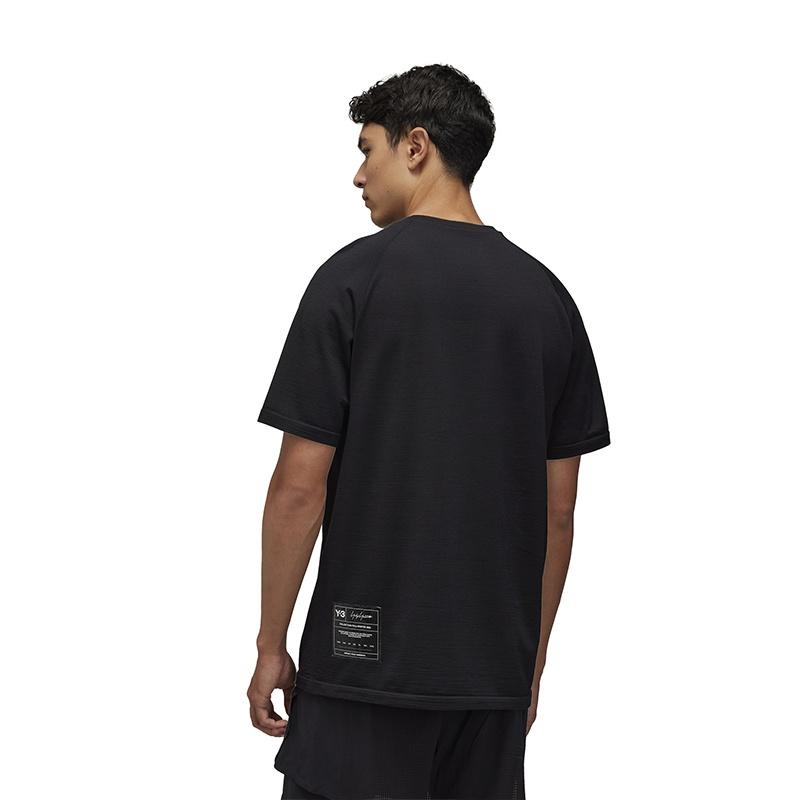 adidas Y-3 Running T-shirt Asia Sizing 'Black' Men's IW9993