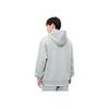 Anta Lifestyle Series Lettered Hooded Pullover Sweatshirt Men sweatshirt Gray Heather-Gray 152348704-3