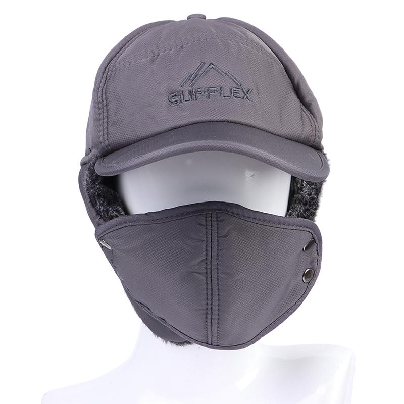 Winter Warm Thicken Faux Fur Bomber Hat Ear Flap Cap Ski Thermal Bonnets Caps