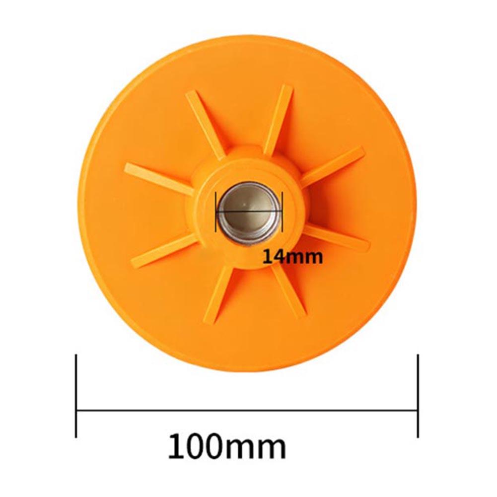 100mm Wet Dry Polishing Disc With Connecting Rod 5/8''-11 Thread Angle Grinder Polishing Pad For Grinding Deburring Stone Glass