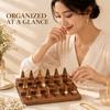 2/3 Tiers Wooden Finger Ring Display Stand 12 /18 Fingers Wooden Display Ring Cone  Dressing Table