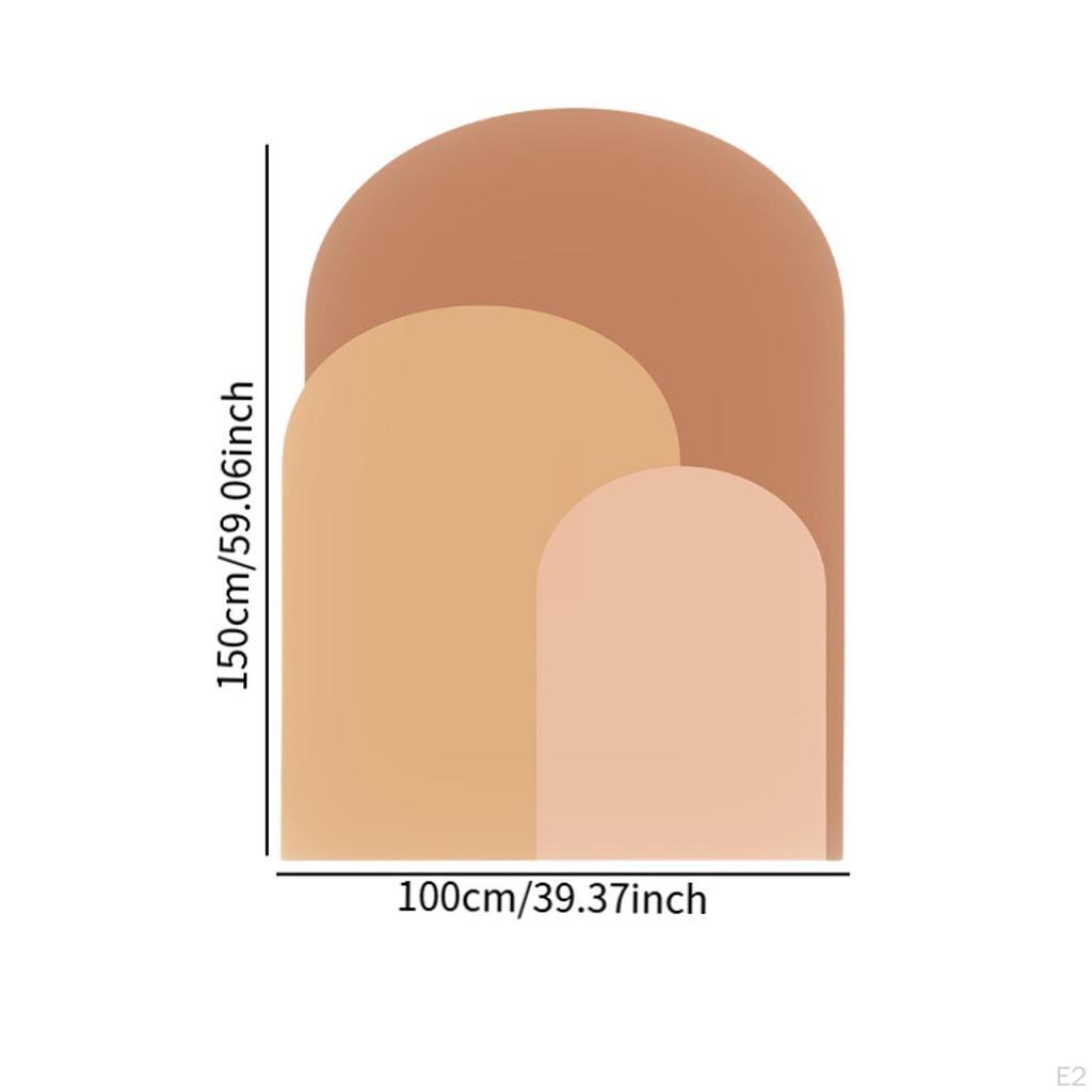 Bogenaufkleber Boho Modern Kindergarten Hintergrunddekoration Innen Kinderzimmer Büro PVC