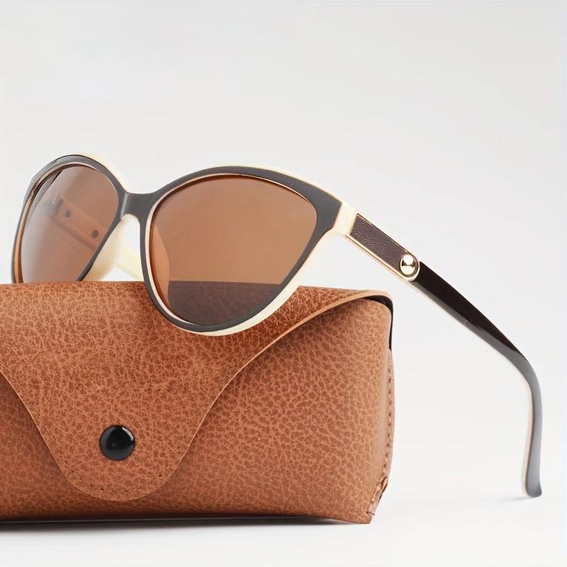 Non-polarized Gradient Women's Cat Eye Sunglasses Dazzling Trend Sunglasses Women's Driving Sunglasses