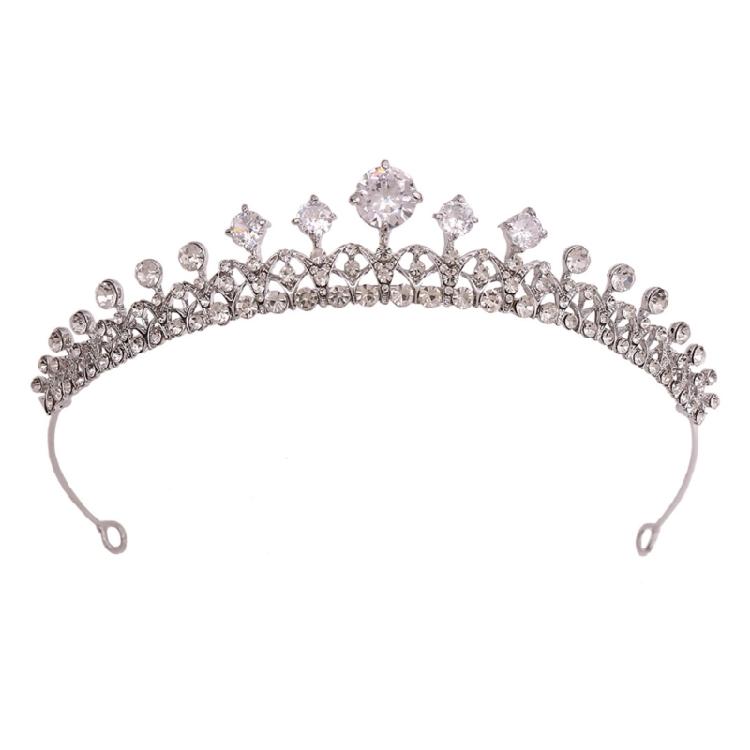 Crystal Crowns Tiaras Wedding Bridal Hair Jewelry Accessories Girl Woman Princess