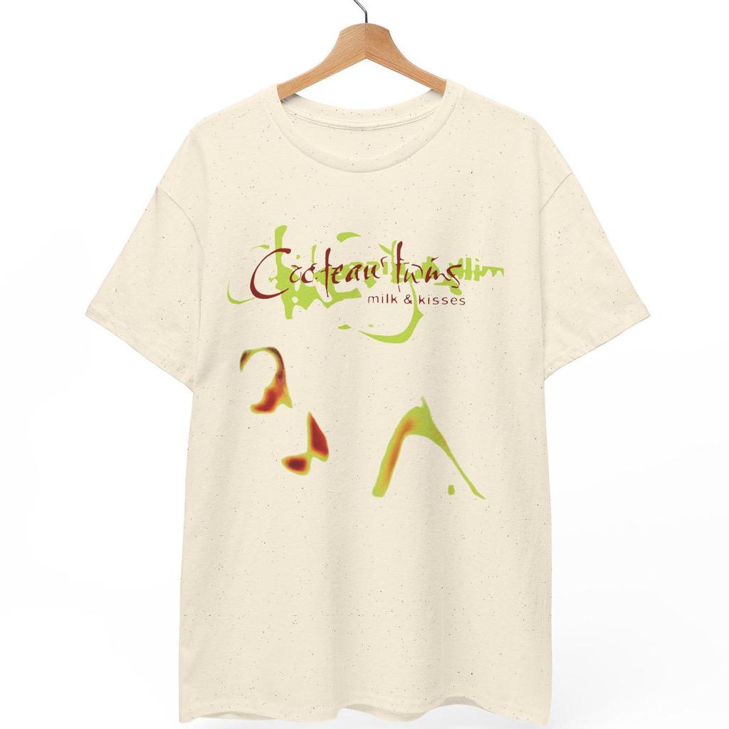 Cocteau Twins T-Shirt, Milk and Kisses Album Art Tee, Dream Pop Vintage Shirt, Shoegaze Aesthetic, Unisex Garment-Dyed Retro Gift, S to 5XL