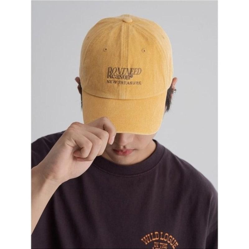 8seconds Dyed Embroidery Ball Cap Yellow (29578BWYAE)
