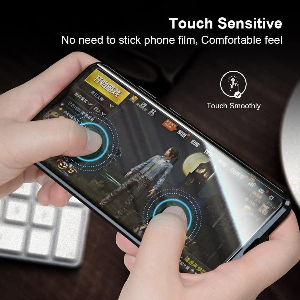 Suitable for Samsung A56 Double Sided Glass Mobile Phone Case A55 Magneto A36 Metal Magnetic Suction Full Pack Protection Case