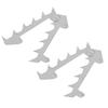 2Set Chainsaw Bumper Bolt Spike Nut Kit for Stihl 017 018 020 021 023 025 MS170 MS180 MS192T