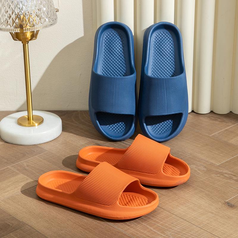 Men's and Women's Indoor Slippers, Couple's Home Sandals, Flip Flops for Bathroom