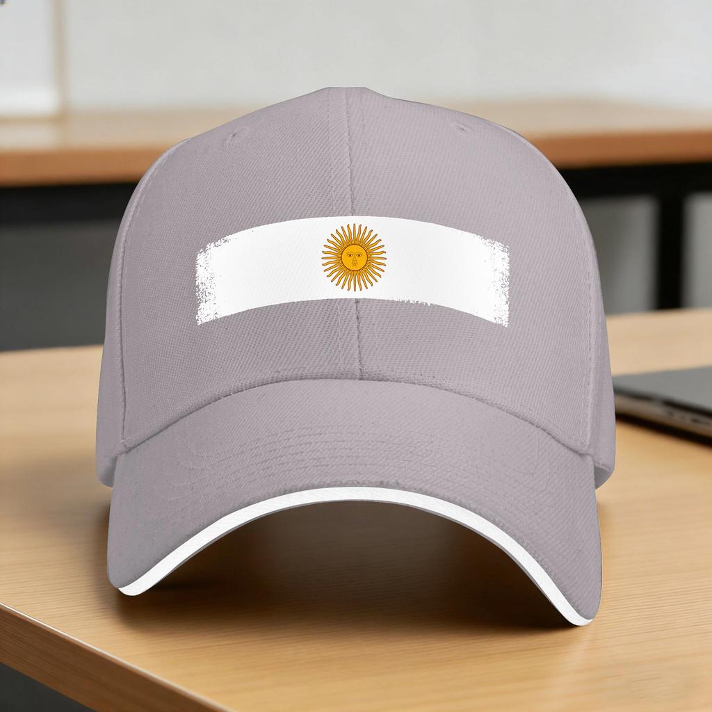 Argentina Flag Graphic Casual Baseball Cap Summer  Trucker Hat Sun Visor Hunting Camping Snapback Cap FeUnisex Unisex Baseball Caps