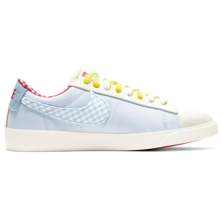 Nike Baskets Blazer Low LX Picnic pour Femmes Orange Orange-Perle Gris Football DJ5055-806