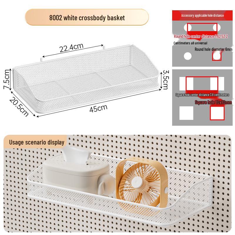 Stainless Steel Pegboard Hooks for Supermarket Shelves and Perforated Walls