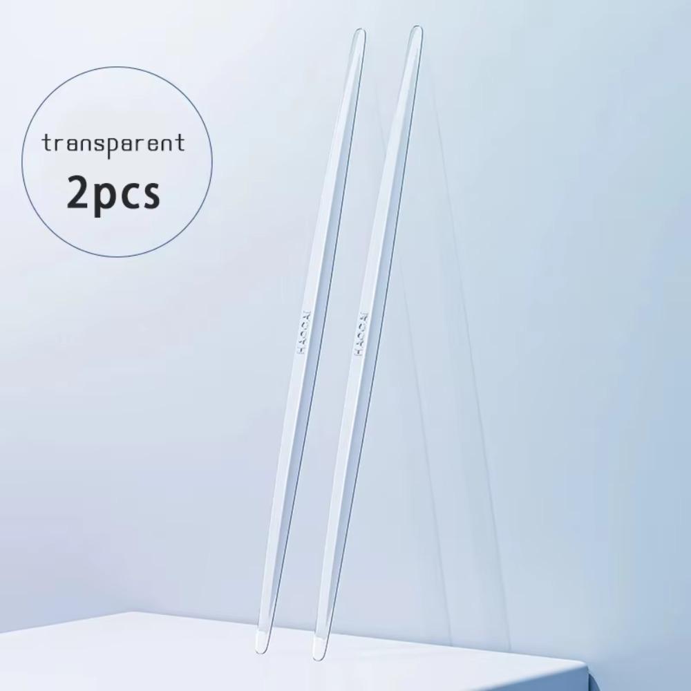 2Pcs/Set Invisible Anti-Collision Strip Rubber Decoration Strip Car Accessory  Door Edge Protection