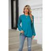 Autumn Winter Lace Patchwork Sleeves T Shirts Fashion Elegant Long Sleeves Top Women’s Round Neck Plus Size Loose T-shirt