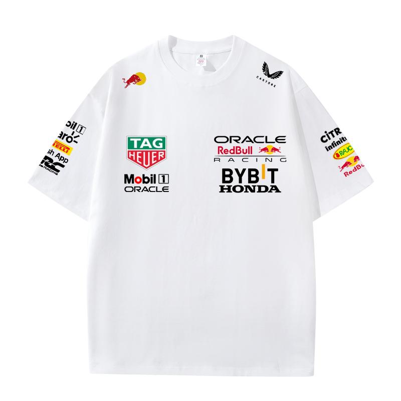 Καλοκαίρι 2026 Φόρμα Αγώνων F1 Red Bull Vestapan Ομάδα Στολή T-shirt Κοντομάνικο T-shirt Στρογγυλή Λαιμόκοψη
