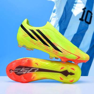 Youth AG Football Shoes: Unisex Low-Top for Outdoor Artificial Grass with Long/Short Studs