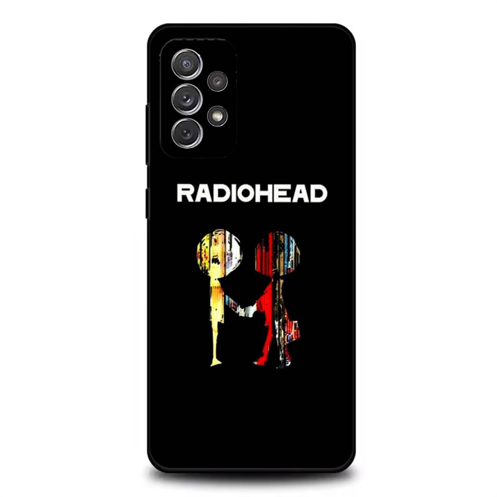 

Radiohead Rock Band Phone Case For Samsung S25,S24,S21,S22,S23,S30,Ultra,S20,Plus,Fe,Lite,Note,10,9,5G Black Cover Samsung S20plus5G