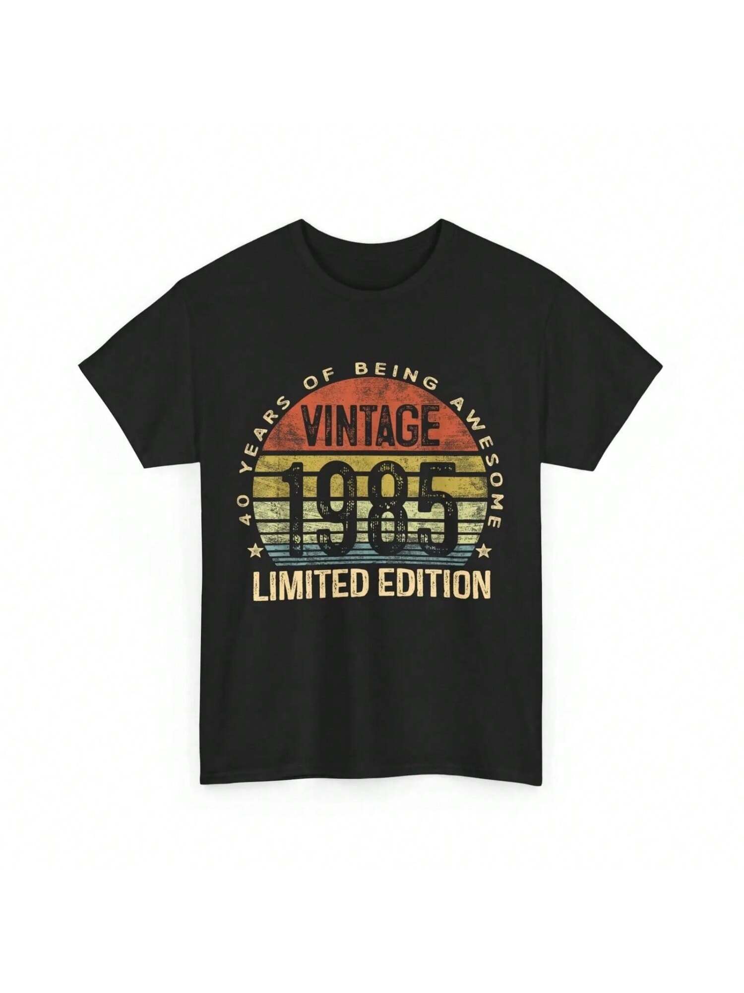 Vintage 1985 Limited Edition 40 Year Old S 40th Birthday T Shirt S разноцветный