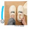 2024 Men's Waterproof Non-Slip Cotton Slippers for Winter - Warm, Large Size, Ideal for Driving and Outdoor Use