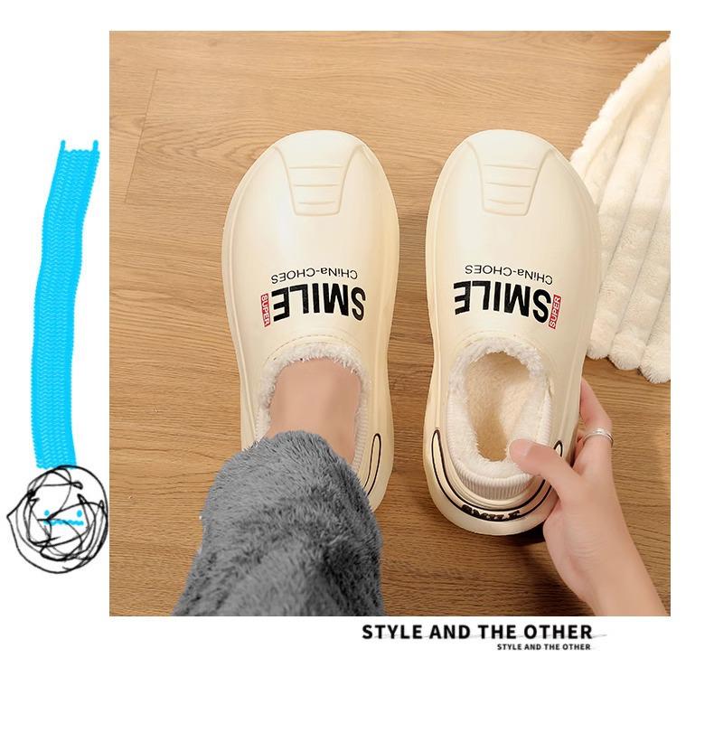 2024 Men's Waterproof Non-Slip Cotton Slippers for Winter - Warm, Large Size, Ideal for Driving and Outdoor Use