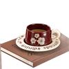 Flower Cup and Saucer Set To Cup Gift Box Light Luxury Coffee Cup Couple Ceramic Mug with Lid Spoon Souvenir Gift