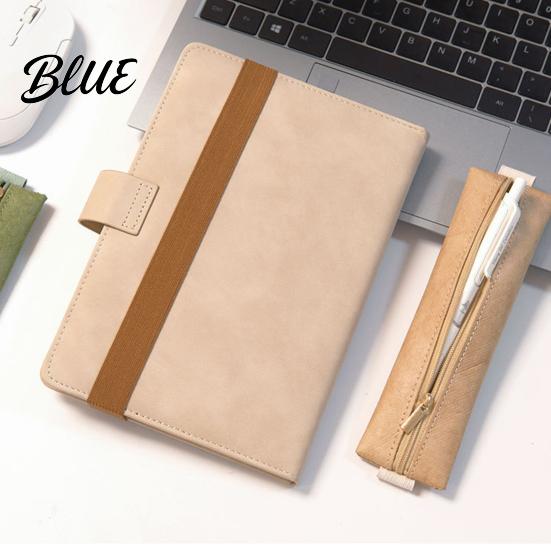 Professional Accessory Organizer Zipper Pen Holder for Notebook with Adjustable Elastic Band Slim Portable Stationery Design Lightweight Pouch,