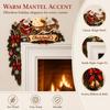 Wooden Material Christmas Door Corner Decor Christmas Door Corner Sign  Christmas Holiday