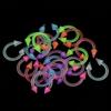 Unisex Silicone Pointed Nose Rings U Shape Nose Rings Studs Luminous Jewelry