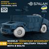 Spallach HMMWV GY Wheel Set Plastic Model Kit Parts SPU26635 1/35 (8-Bolt Type) (5-Piece Set) (Universal) (Military Vehicle)