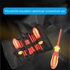 Home Repair Tool Set Comfortable Handle 18Piece Insulated Electrician Screwdriver Kit for Safe Use Household Maintenance