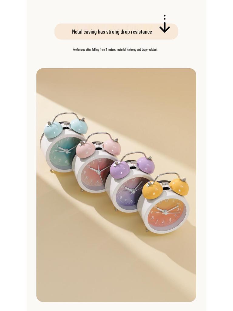 Super Loud Alarm Clock for Students and Kids - Wake-Up Desktop Clock