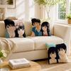Cute KKuronuma Sawako Kimi Ni Todoke  Customizable Square Cushion Cover Double Sided Print Pillow Case