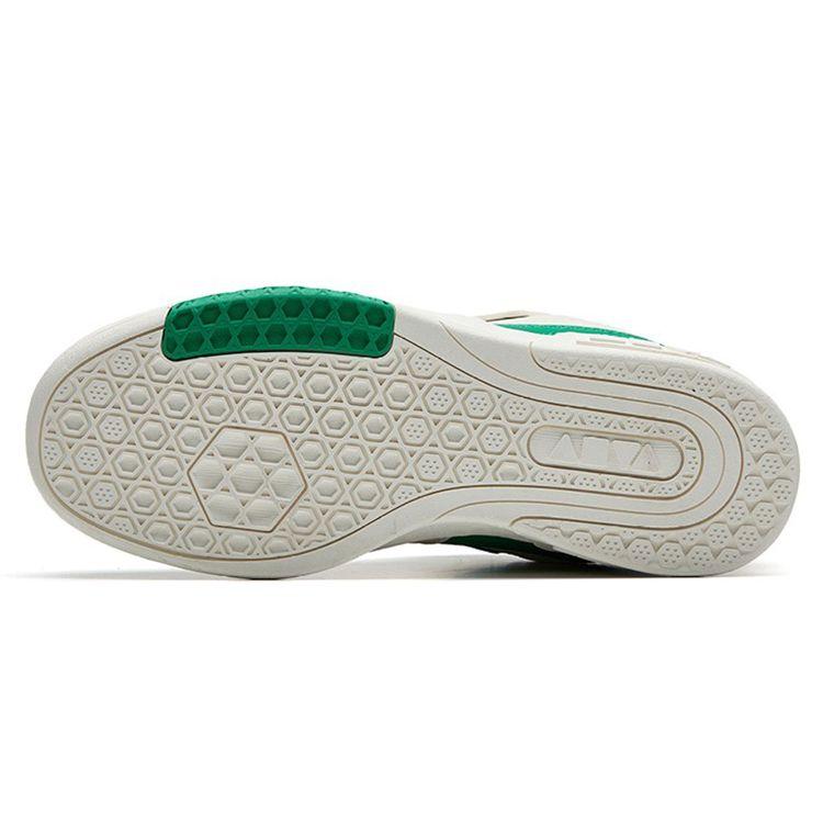 Anta Non-Slip Wear-Resistant Low-Top Skate Shoes Women sneakers White Green 122238073-6