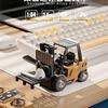 Influencer-Style Bluetooth Mini Alloy Forklift Dual-Mode Remote Control Car for Kids 